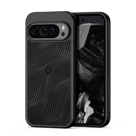 Dux Ducis - Google Pixel 9 / 9 Pro Hülle - Hardcase - Aimo Series - schwarz