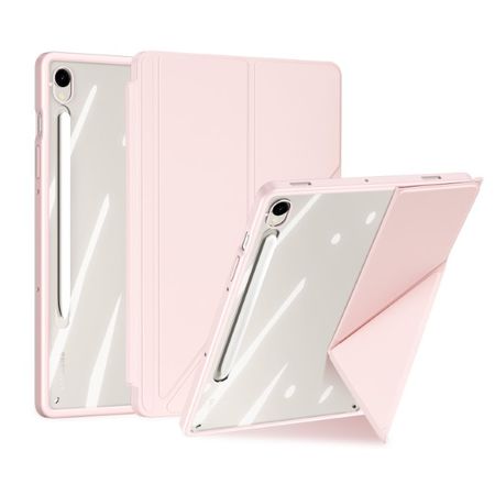 Dux Ducis - Samsung Galaxy Tab S9 / S9 FE Hülle - Leder Bookcover - Magi Series - rosa