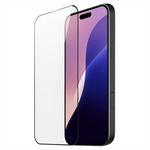 Dux Ducis - iPhone 16 Pro Max Schutzglas - aus gehärtetem Glas - 10D - schwarz