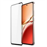 Dux Ducis - Oppo Reno12 F 4G / 5G Schutzglas - aus gehärtetem Glas - 9D - schwarz