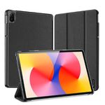 Dux Ducis - Huawei MatePad SE 11 Hülle - Leder Smart Flip Case - Domo Series - schwarz