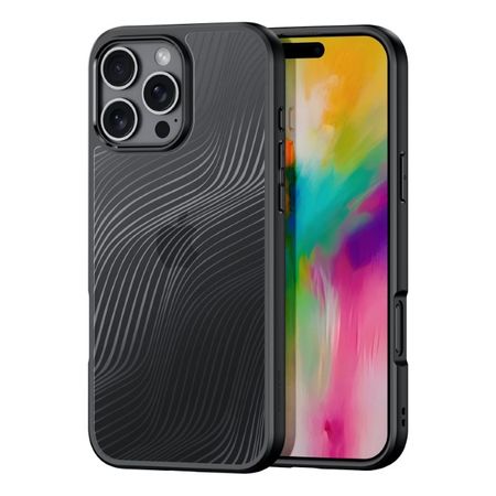 Dux Ducis - iPhone 16 Pro Hülle - Hardcase - Aimo Series - schwarz