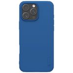 Nillkin - iPhone 16 Pro Hülle - Kunststoff Case - Super Frosted Shield Pro Series - blau