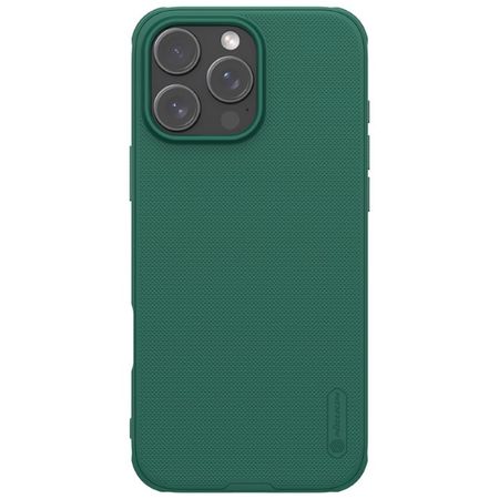 Nillkin - iPhone 16 Pro Hülle - Kunststoff Case - Super Frosted Shield Pro Series - dunkelgrün