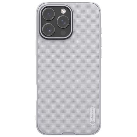 Nillkin - iPhone 16 Pro Hülle - Kunststoff Case - Super Frosted Shield Pro Series - grau