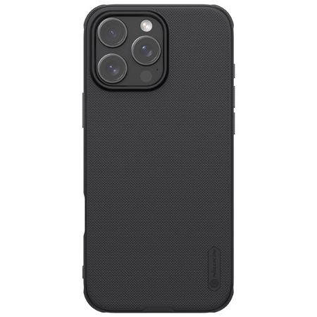 Nillkin - iPhone 16 Pro Max Hülle - Kunststoff Case - Super Frosted Shield Pro Series - schwarz