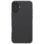 Nillkin - iPhone 16 Hülle - Kunststoff Case - Super Frosted Shield Pro Magnetic Series - schwarz