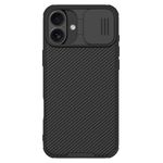 Nillkin - iPhone 16 Hülle - Kunststoff Hardcase - CamShield Pro Series - schwarz