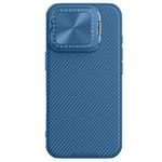 Nillkin - iPhone 16 Pro Hülle - Kunststoff Hardcase - Camshield Prop Series - blau