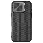 Nillkin - iPhone 16 Pro Max Hülle - Kunststoff Hardcase - Camshield Prop Magnetic Series - schwarz