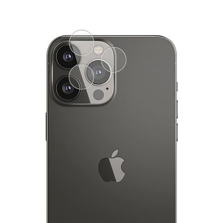 iPhone 16 Pro / iPhone 16 Pro Max Panzerglas 2.5D - Schutz für Dreifach Kamera (0.21 mm) - transparent