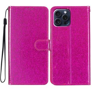 BENTOBEN Glitzer-Hülle Für IPhone 16 Pro 6.3″ – Rosa, Mag-safe Kompatibel, Kratzfest & Stoßsicher
