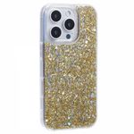 iPhone 16 Pro Max Handy Hülle - Glitzer TPU Softcase Series - gold