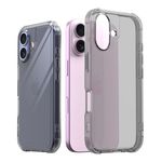 Araree - iPhone 16 Hülle - Case aus TPU Plastik - Anti-Slip Grip - Flexield Series - schwarz