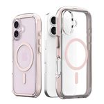 Araree - iPhone 16 Hülle - Case aus TPU und PC - MagSafe kompatibel - Duple M Air Series - pink