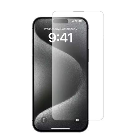 iPhone 16 Schutzglas Displayschutz - 9H Panzer Glas, 0.3mm - transparent