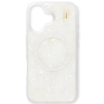 iDeal of Sweden - iPhone 16 Hülle - Designer Case - MagSafe kompatibel - Pearlized White