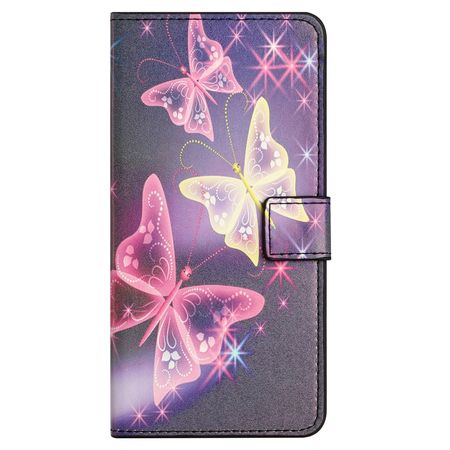 Samsung Galaxy S24 FE Handy Hülle - Leder Bookcover Image Series - Schmetterlinge