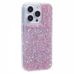 iPhone 16 Pro Handy Hülle - Glitzer TPU Softcase Series - pink