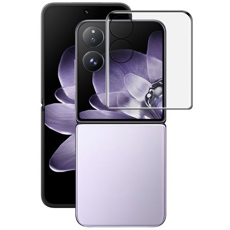 Imak - Xiaomi Mix Flip Rückseiten Schutzglas Displayschutz - 3D Curved - transparent