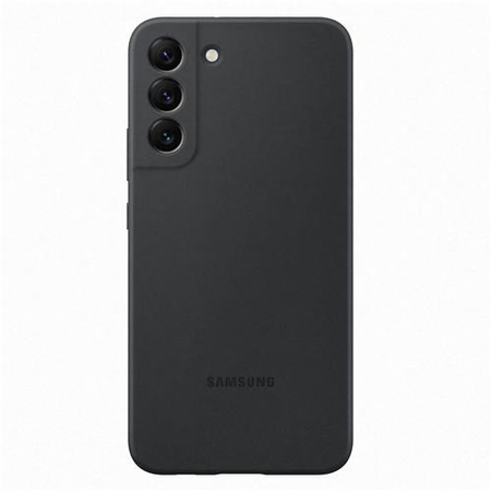 Retourenartikel - Samsung - Original Galaxy S22+ Hülle - Softcase - Silicone Cover - schwarz