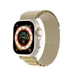 Dux Ducis - Apple Watch (42/41/40/38mm) Armband - Nylon Textur - GS Series - braun