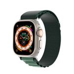 Dux Ducis - Apple Watch (42/41/40/38mm) Armband - Nylon Textur - GS Series - dunkelgrün