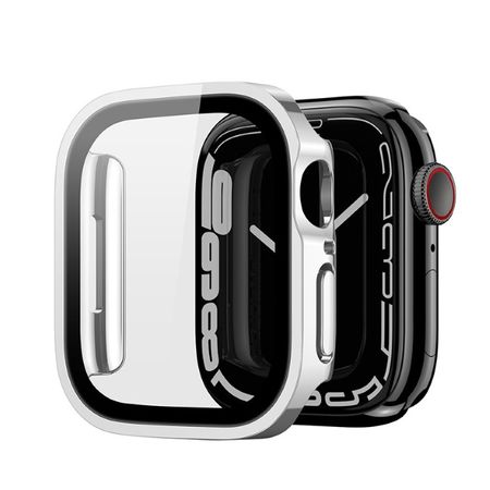 Dux Ducis - Apple Watch Series 10 (42mm) Schutzhülle - aus Polycarbonat - Hamo Series - silber