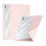 Dux Ducis - Samsung Galaxy Tab S10 Ultra / S9 Ultra / S8 Ultra Hülle - Leder Bookcover - Magi Series - pink