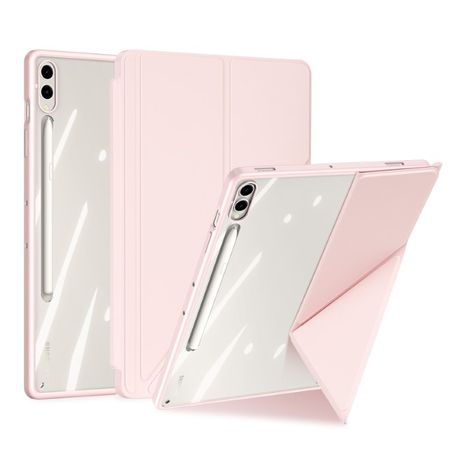 Dux Ducis - Samsung Galaxy Tab S10+ / S9+ / S9 FE+ Hülle - Leder Bookcover - Magi Series - pink