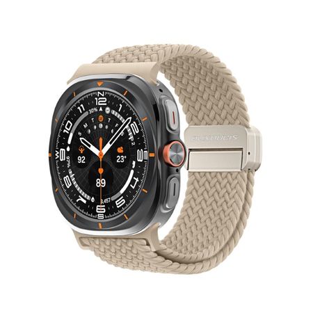 Dux Ducis - Samsung Galaxy Watch Ultra (47mm) Armband - Nylon Textur - Mixture Pro Series - beige