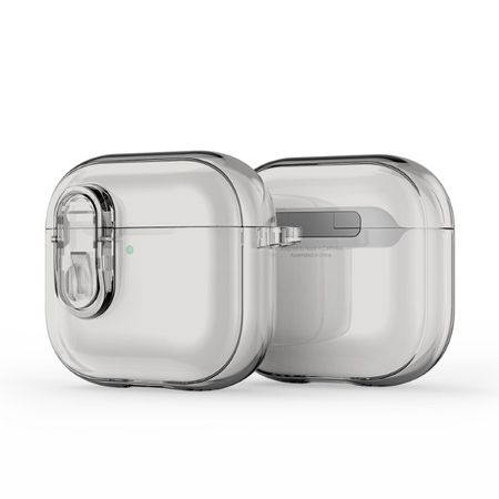 Dux Ducis - AirPods 4 TPU und PC Case Hülle - PECL Series - grau