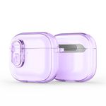 Dux Ducis - AirPods 4 TPU und PC Case Hülle - PECL Series - purpur