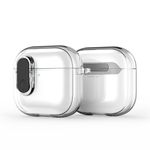 Dux Ducis - AirPods 4 TPU und PC Case Hülle - PECL Series - transparent/schwarz