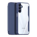 Dux Ducis - Samsung Galaxy A16 5G / 4G Hülle - Leder Bookcover mit Standfunktion - Skin X Pro Series - blau