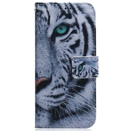 Samsung Galaxy A36 5G / A56 5G  Handy Hülle - Leder Bookcover Image Series - Tiger