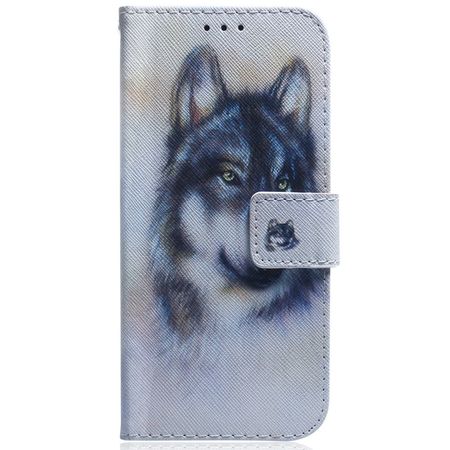 Samsung Galaxy A36 5G / A56 5G  Handy Hülle - Leder Bookcover Image Series - Wolf