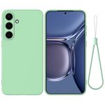 Samsung Galaxy S25 Handy Hülle - Softcase - Liquid Silicone Series - grün