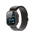 Dux Ducis - Apple Watch (49/46/45/44mm) Edelstahl Armband - Milanese Air Series - grau